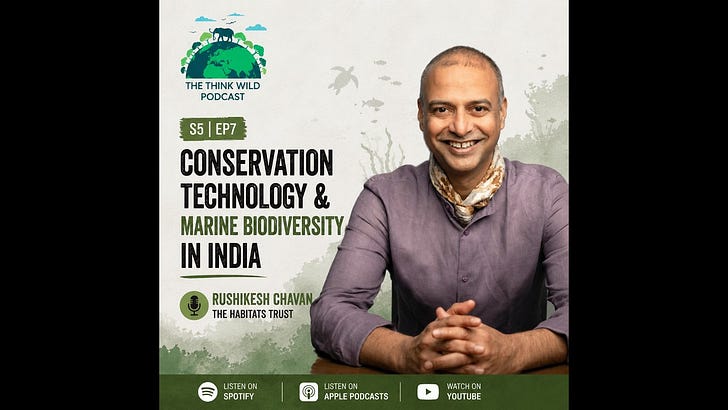 S3|EP7- Marine Biodiversity, Conservation and Philantrophy in India | Rushikesh Chavan, The Habitats Trust episode artwork