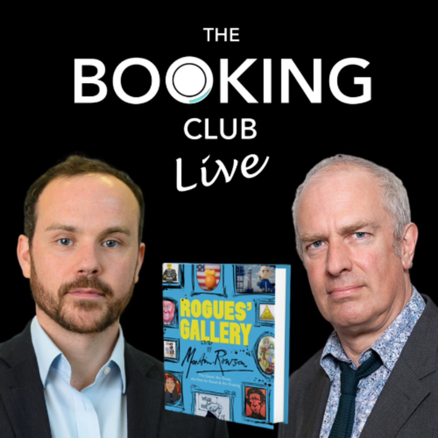 The Booking Club LIVE, with Martin Rowson
