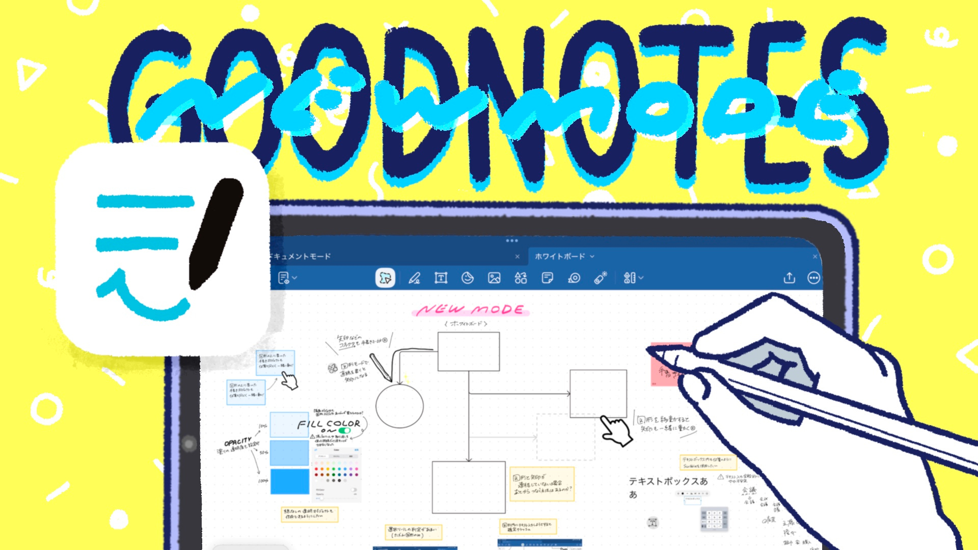 #171:Goodnotesに無限キャンバスとテキストドキュメントが登場!