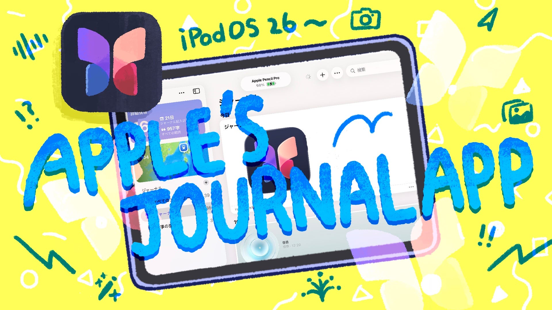 #180：iPad版ジャーナルアプリはどのように使うといいのか