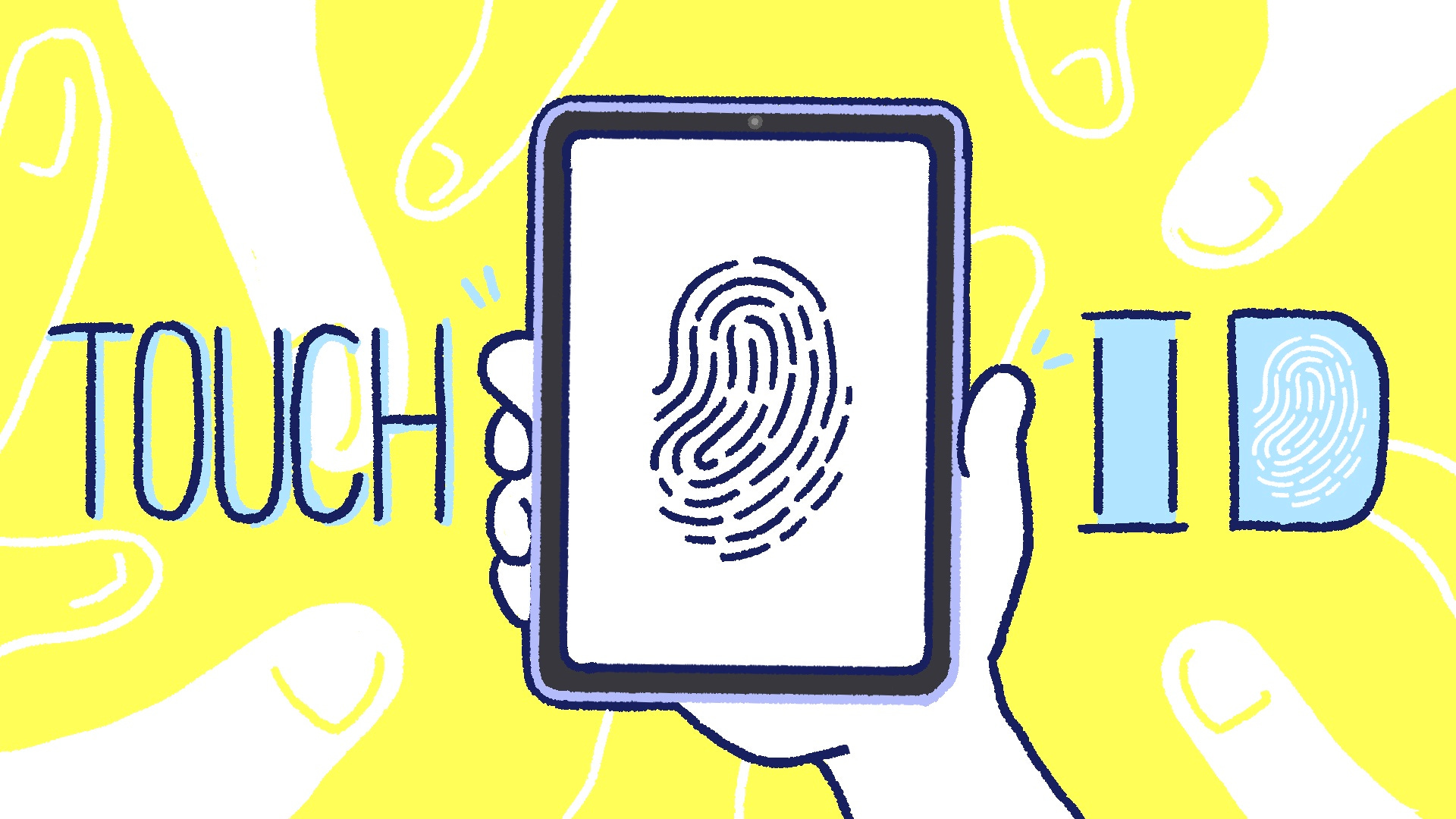 iPadのTouch IDは何指の登録が便利か？