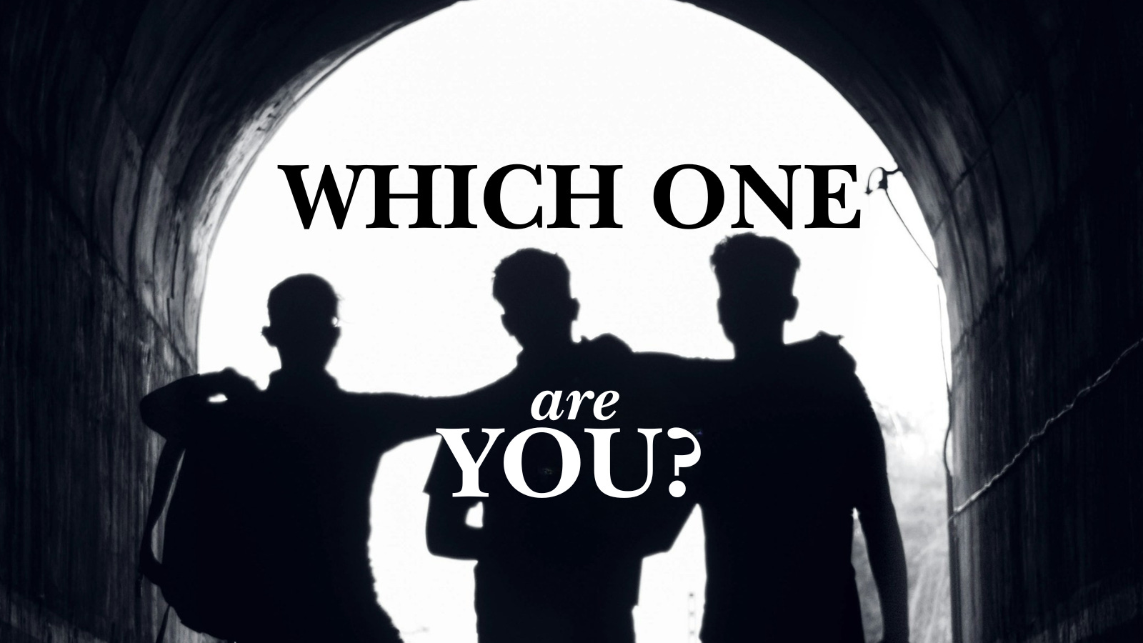 Are you a weakling, a self-seeker... or something better? Are you a weakling, a self-seeker... or something better?