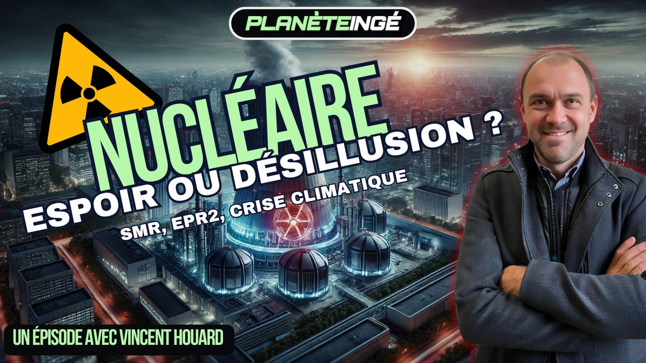 S4E4 - ☢️ Nucleaire révélations explosives : EPR2, SMR, changement climatique - avec Vincent Houard