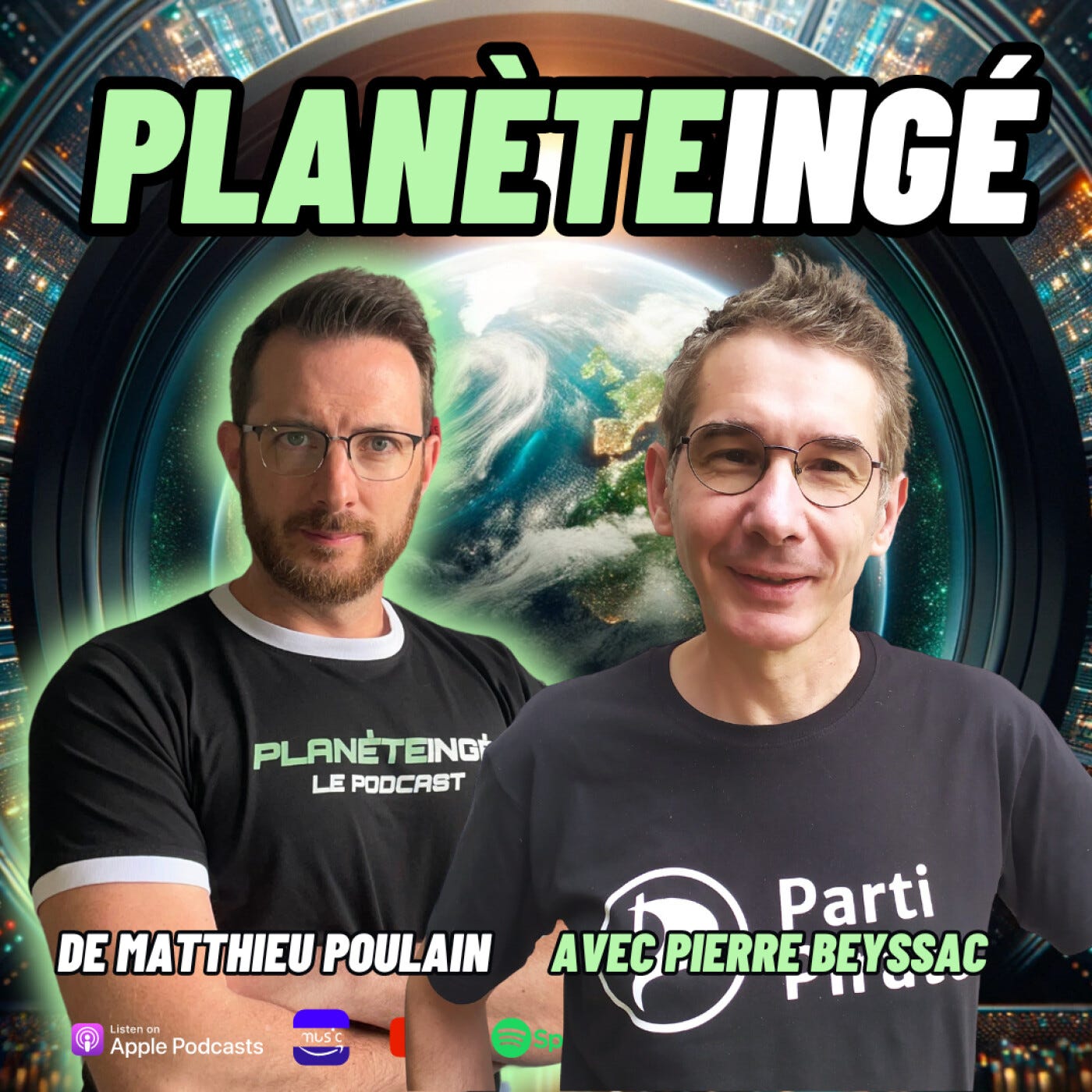 S3E21 - 🇪🇺 Europe : libertés individuelles et numériques en DANGER ? Pierre Beyssac - Parti Pirate