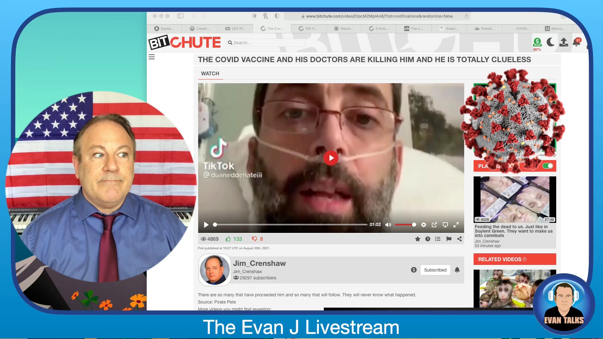 Ep. 058 "Spike Protein BOOTCAMP, How to PROTECT from Damage from the Bioweapon"