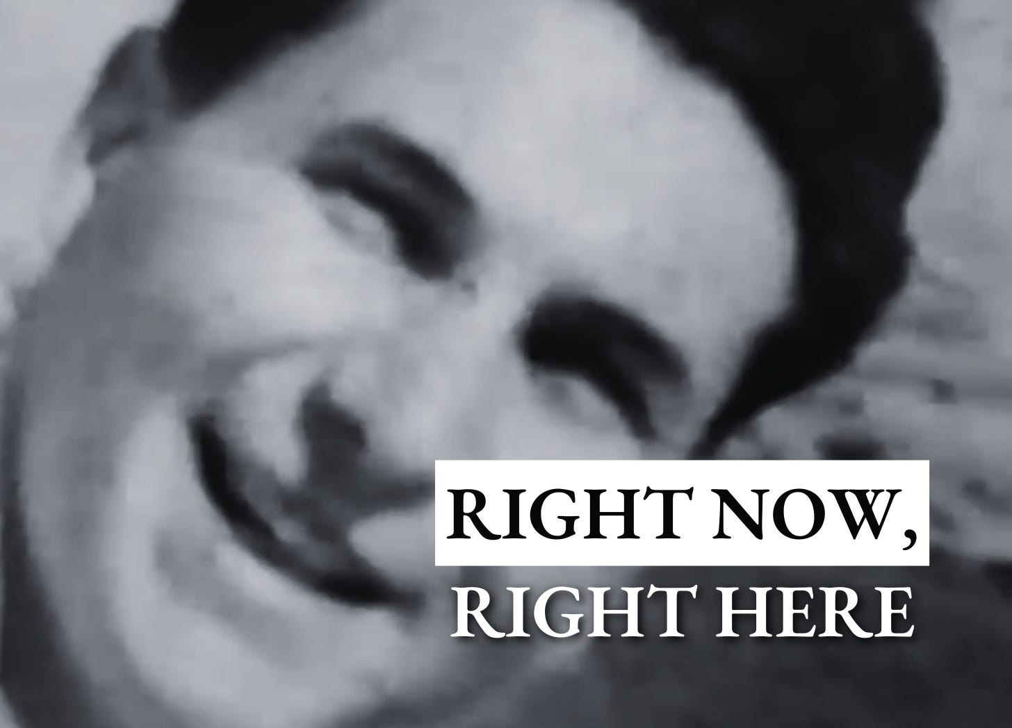 The Freethinker 1-1-1: Right now, right here episode artwork