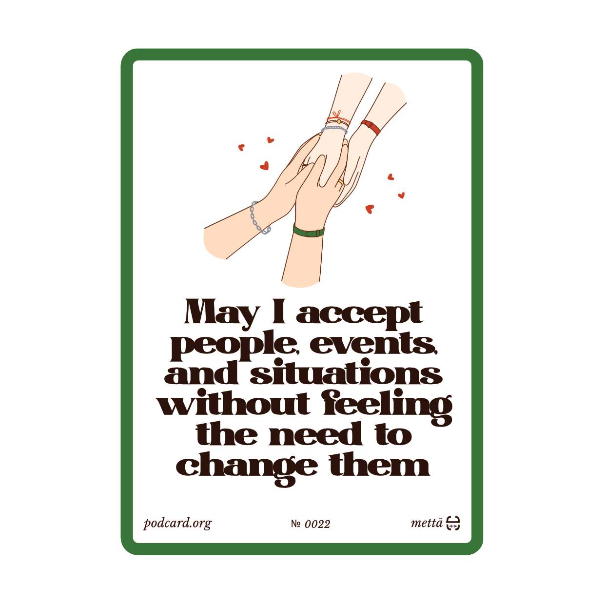 [0022]Living with wise resignation