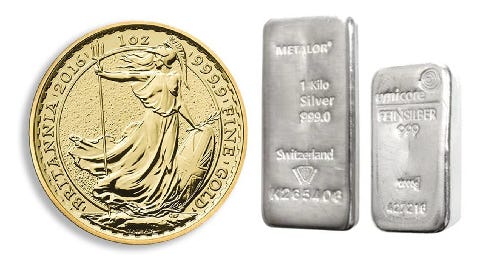 The pros and cons of bullion coins and bullion bars