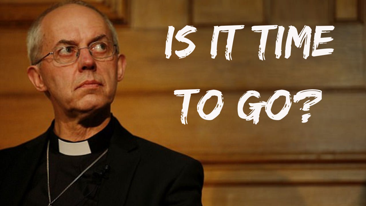 Should Justin Welby Resign? episode artwork