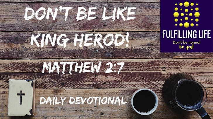 Fulfilling Life Daily Devotional