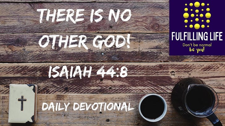 One God - Isaiah 44:8 episode artwork