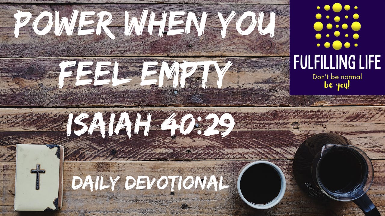 Strength for the Weary - Isaiah 40:29 episode artwork