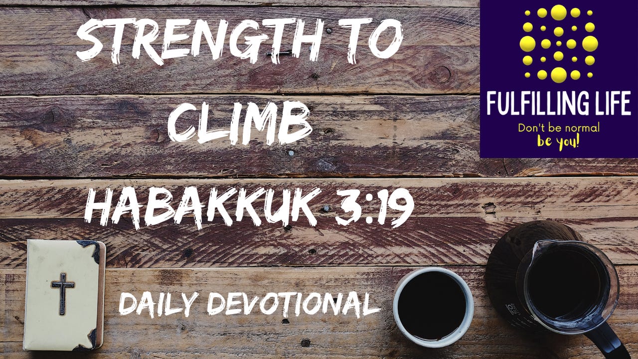God Our Strength – Habakkuk 3:19 episode artwork