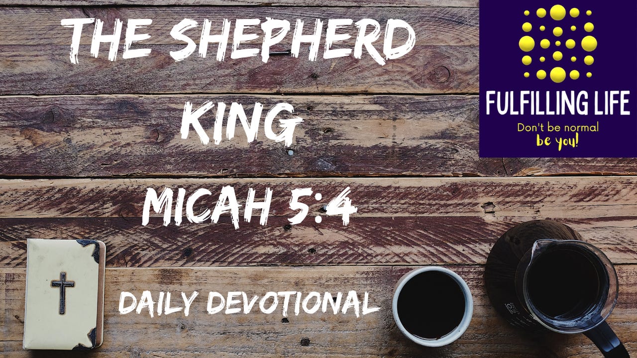 Standing in Strength – Micah 5:4 episode artwork