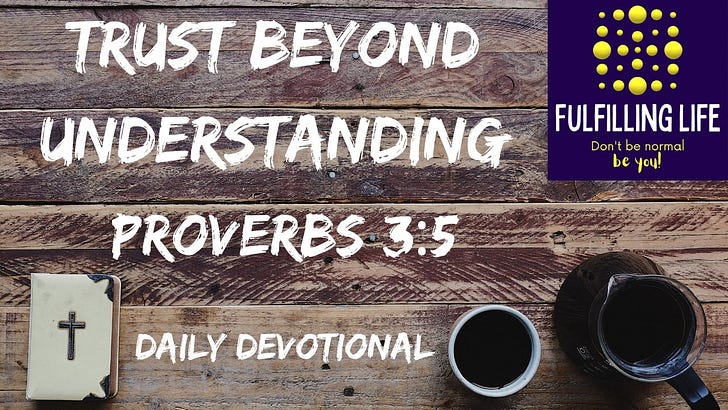 Trust the Lord - Proverbs 3:5 episode artwork