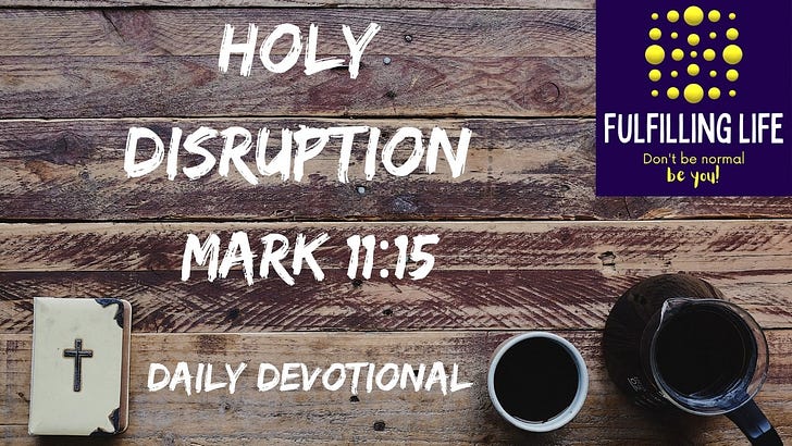 When You Are Tired of Things Staying Broken - Mark 11:15 When You Are Tired of Things Staying Broken - Mark 11:15