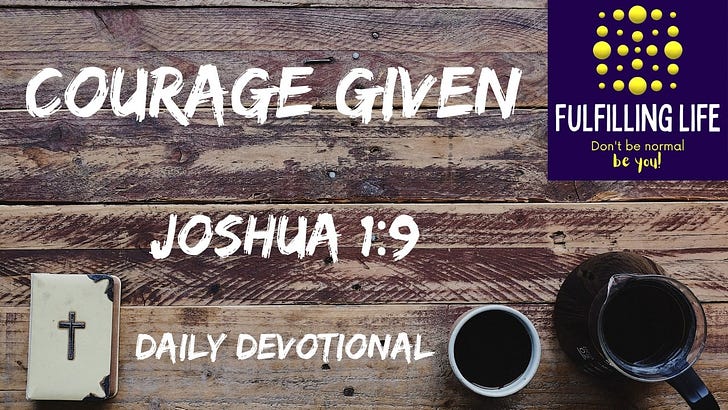 When You Don't Feel Brave Enough - Joshua 1:9 episode artwork
