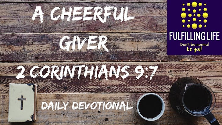 When Giving Feels Like Losing - 2 Corinthians 9:7 episode artwork