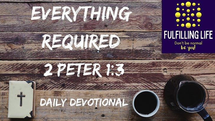 When You Feel Like You Don't Have What It Takes - 2 Peter 1:3 episode artwork