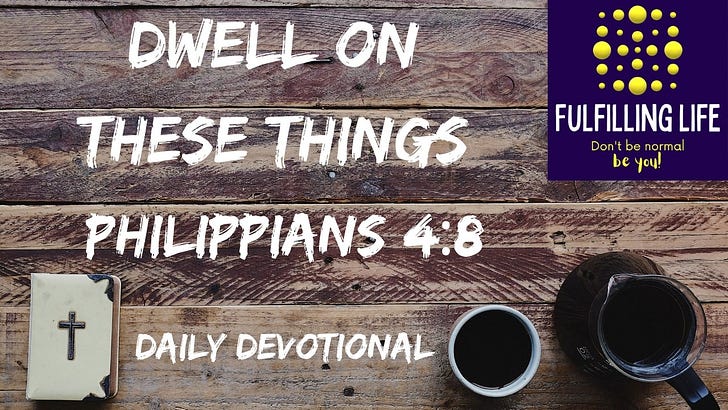 When You Can't Seem to Find Contentment - Philippians 4:8 episode artwork