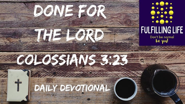 When the Day Feels Too Ordinary to Matter - Colossians 3:23 episode artwork
