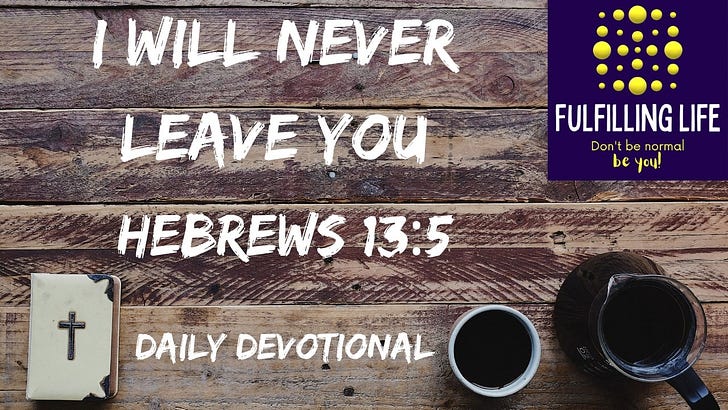 When You Feel Like You're Ultimately On Your Own - Hebrews 13:5 episode artwork