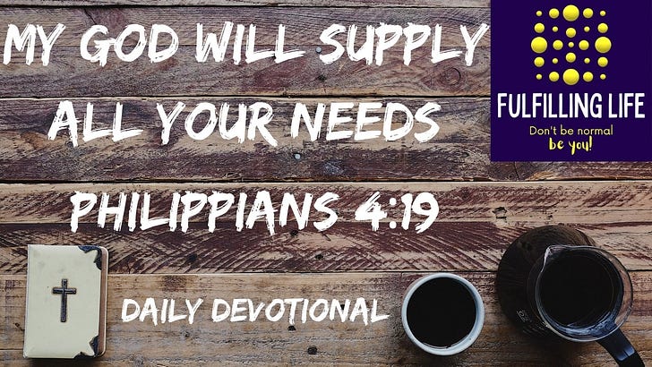 When You're Worried About What You Don't Have - Philippians 4:19 episode artwork