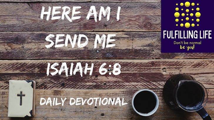 When You Want to Be Available to God - Isaiah 6:8 episode artwork