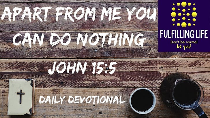When You're Striving But Nothing Is Growing - John 15:5 episode artwork