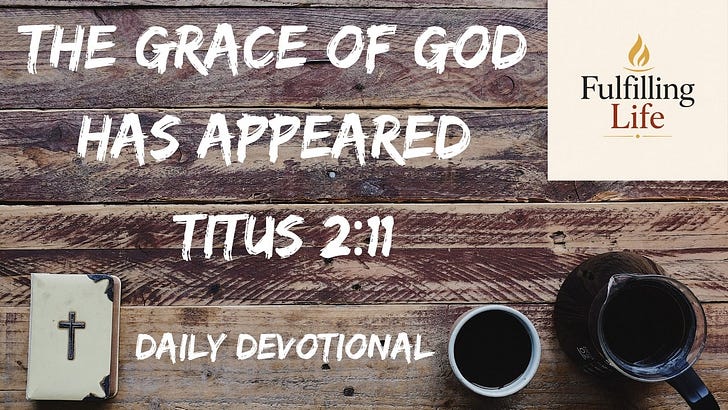 When Grace Feels Like a Concept Rather Than a Person - Titus 2:11 episode artwork
