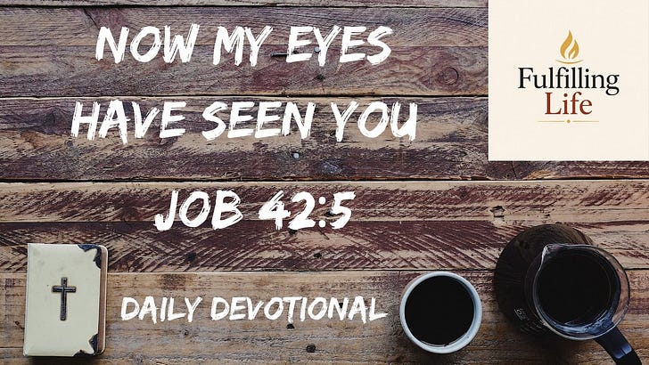 When You Know a Lot About God But Feel Distant From Him - Job 42:5 episode artwork