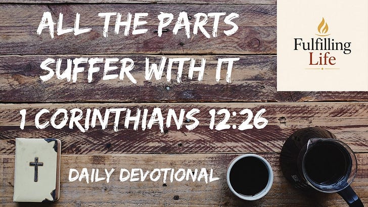When Someone Else's Situation Feels Like It Has Nothing to Do With You - 1 Corinthians 12:26 episode artwork