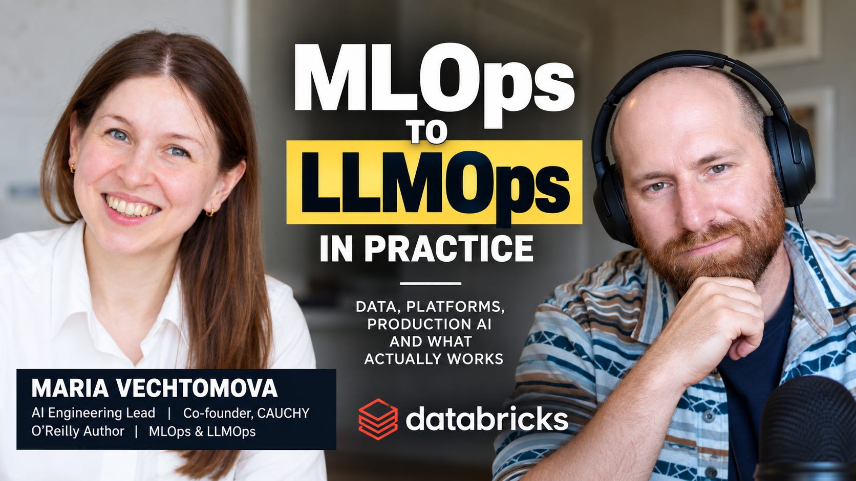 AI Is a Mirror: MLOps, LLMOps & the Future of AI Engineering | Maria Vechtomova episode artwork