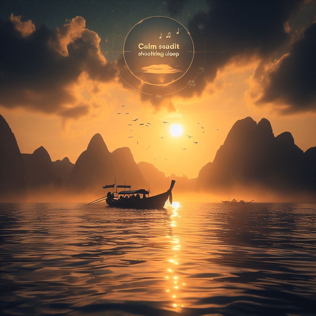 Calm Seas Await: 1 Hour of Soothing Sleep Music