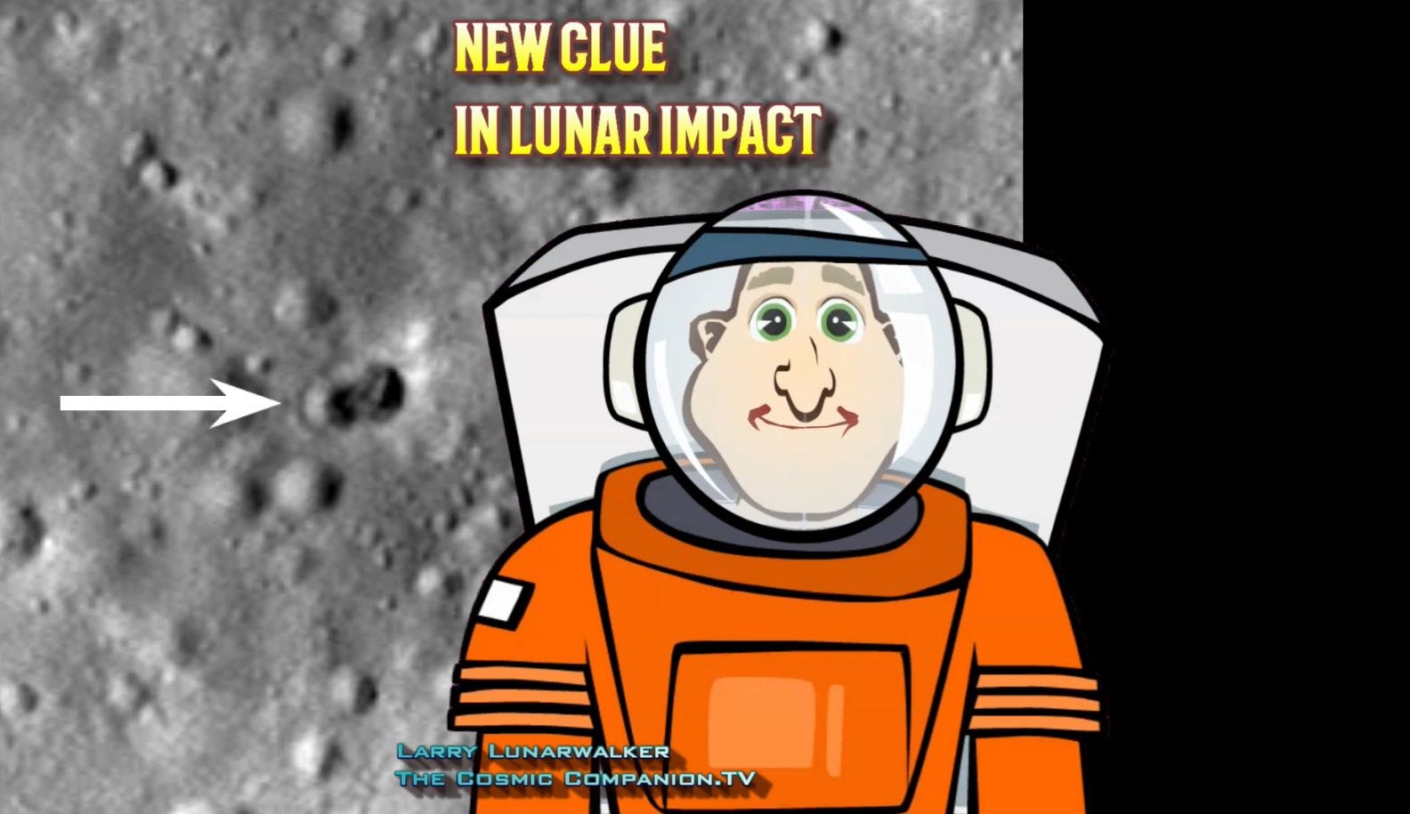 Craters Found from Lunar Crash - Now, What WAS it?