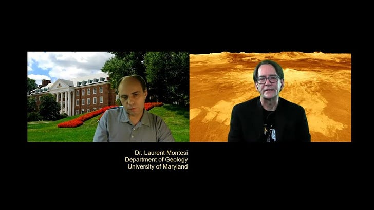 Interview with Laurent Montési of the University of Maryland on the Volcanoes of Venus - Astronomy News with The Cosmic Companion Video and Podcast Aug. 4, 2020