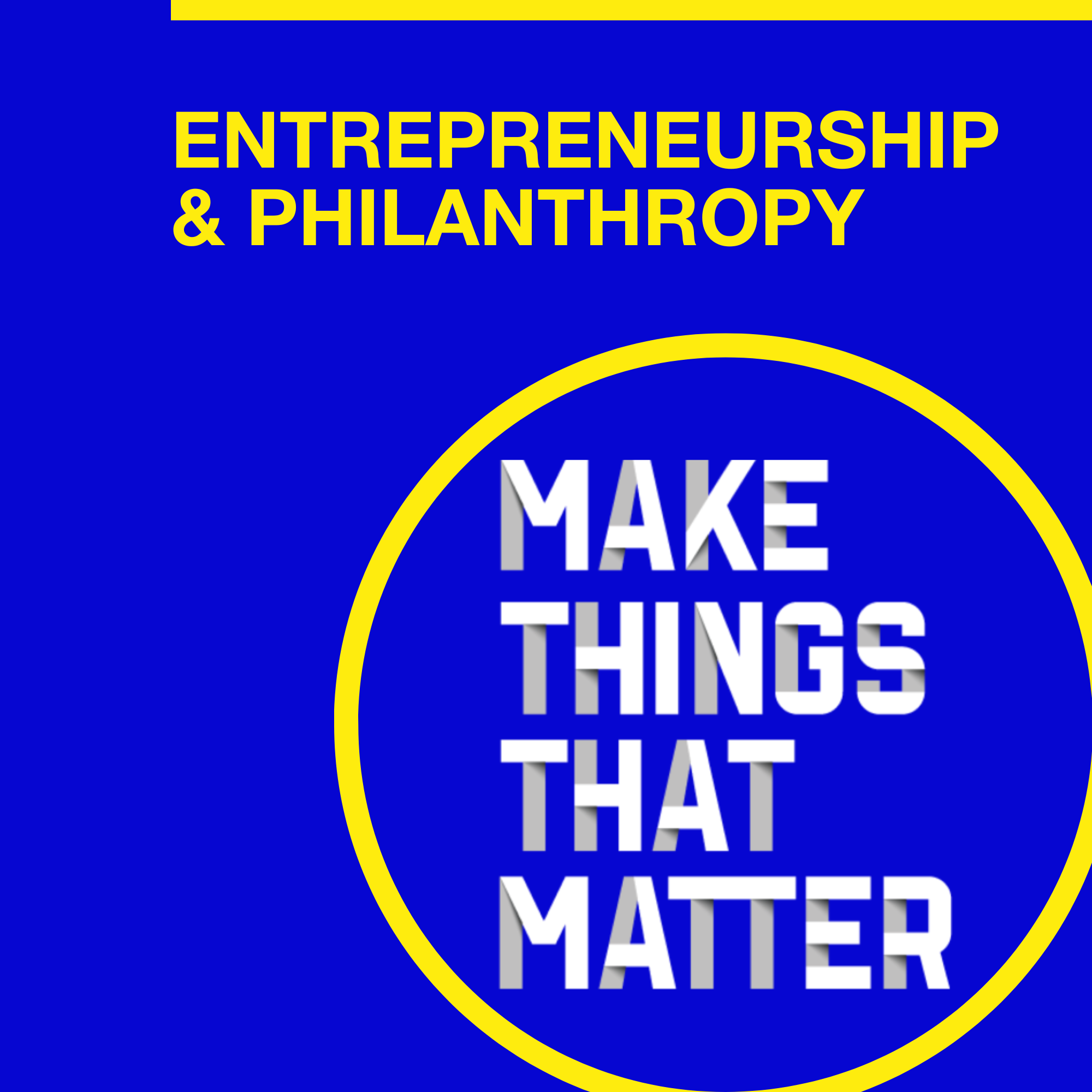 #49: Thoughts on entrepreneurship and philanthropy