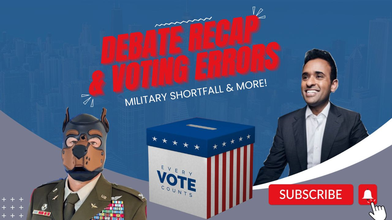 GOP Presidential debate highlights, US Army Desperate, Election debacles and more.