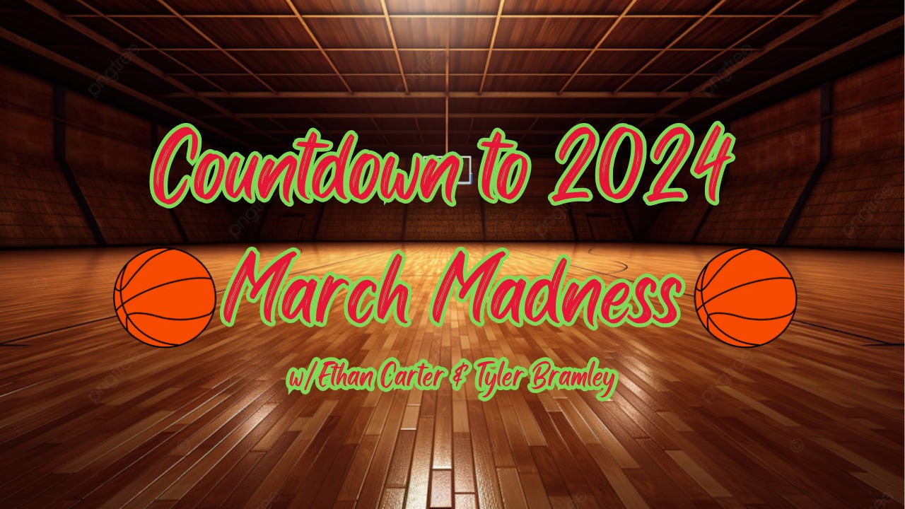 The Countdown to 2024 March Madness #2