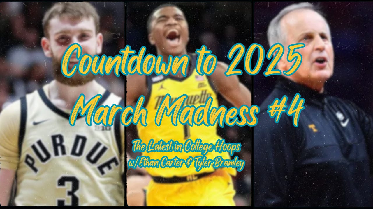 The Countdown to 2025 March Madness #4: Auburn Wins SEC Title, Conference Tournaments Starting This Week & More