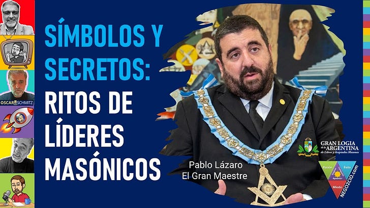 🎙️ Símbolos y Secretos: Ritos de Líderes Masónicos 🚀 Pablo Lázaro Gran Maestre Gran Logia 💪
