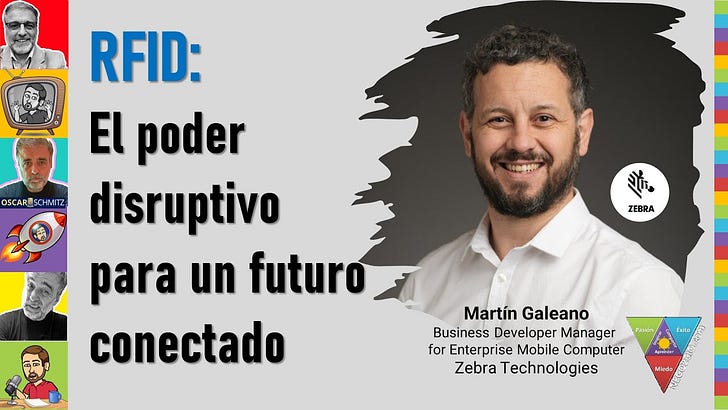 🎙️ RFID: El poder disruptivo para un futuro conectado 🚀 Martín Galeano, Zebra Technologies 💪