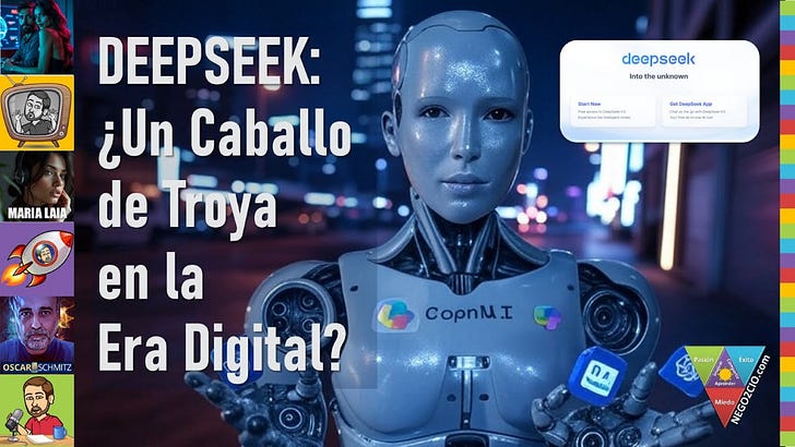 🎧 DeepSeek: ¿Caballo de Troya Chino en la Era Digital?