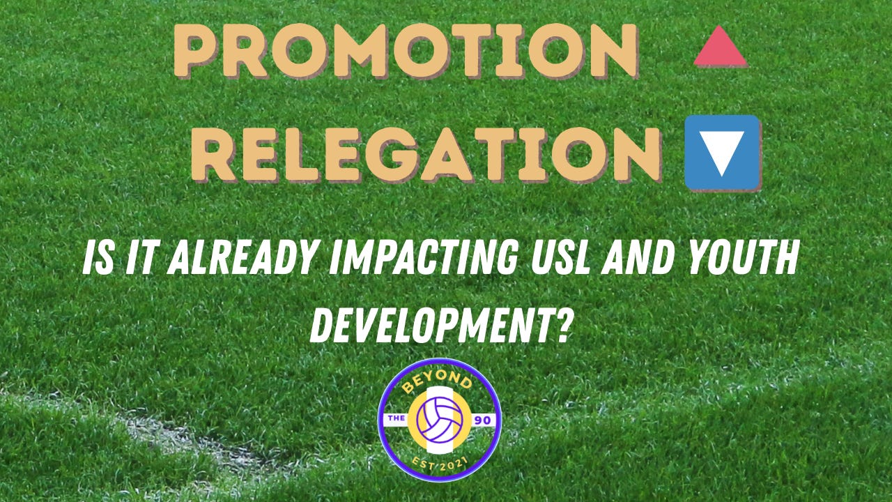 Is USL’s move toward PRO/REL already impacting youth clubs & development pathways? episode artwork