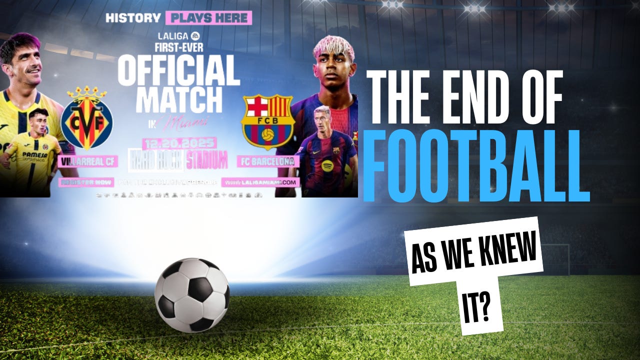 La Liga in Miami- more thoughts La Liga in Miami- more thoughts