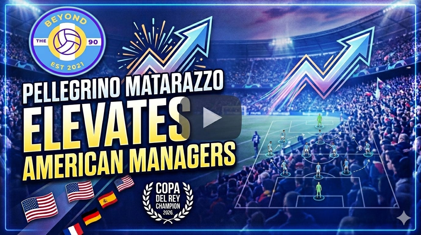 Pellegrino Matarazzo is New Jersey’s finest ; his rise elevates American Soccer episode artwork