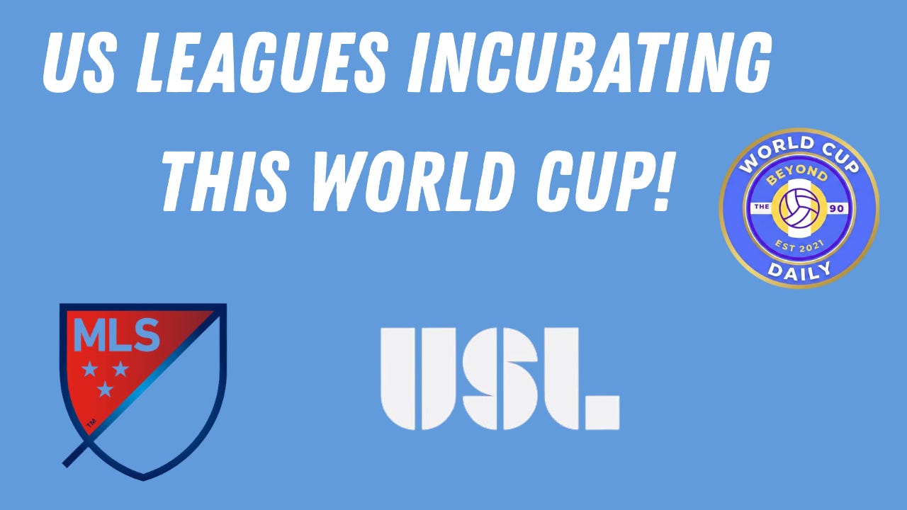 US domestic leagues from top to bottom have helped shape this World Cup  episode artwork