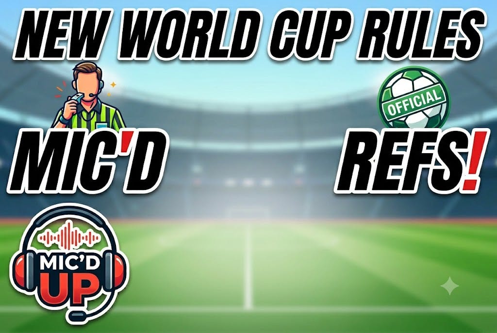 World Cup Daily: New Rules and Mic’d Up Referees episode artwork