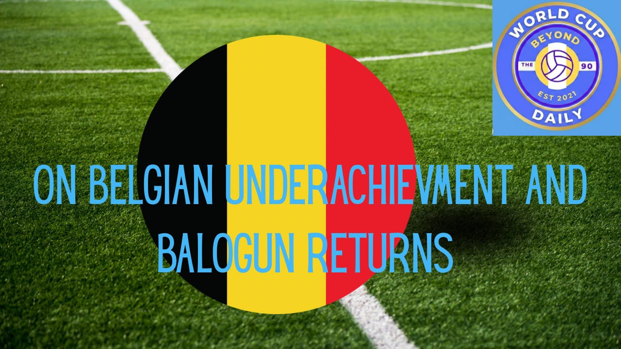 World Cup Daily: Why Belgium constantly fail and the Balogun controversy  episode artwork