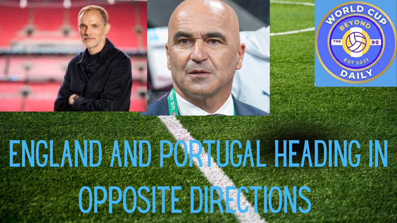 World Cup Daily: England and Portugal on Opposite Spectrum  episode artwork